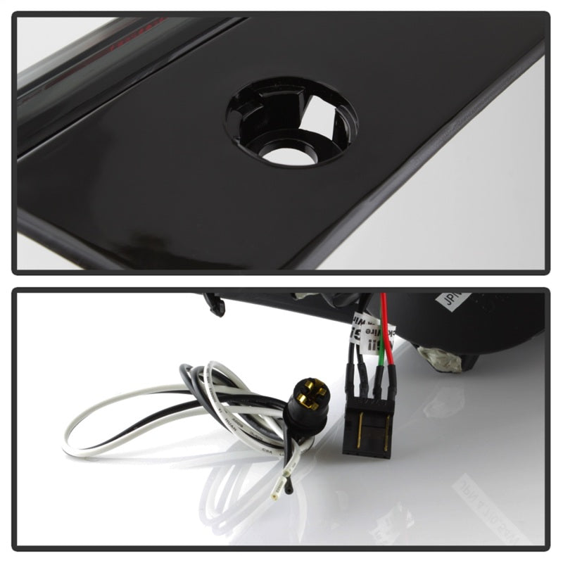 Spyder Nissan 350Z 03-05 LED Tail Lights Smoke ALT-YD-N350Z02-LED-SM - Black Ops Auto Works