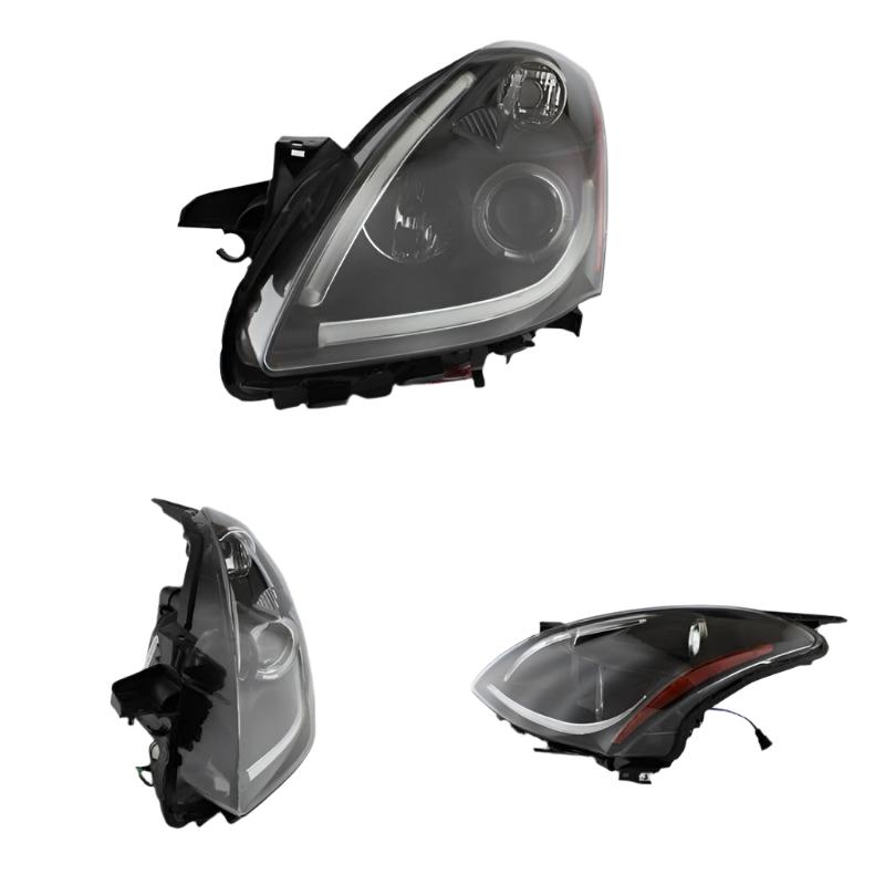 Spyder Nissan Altima 4Dr 10-12 Projector Headlights Light DRL LED Halo Blk PRO-YD-NA104D-LTDRL-BK - Black Ops Auto Works