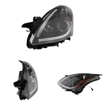 Load image into Gallery viewer, Spyder Nissan Altima 4Dr 10-12 Projector Headlights Light DRL LED Halo Blk PRO-YD-NA104D-LTDRL-BK - Black Ops Auto Works