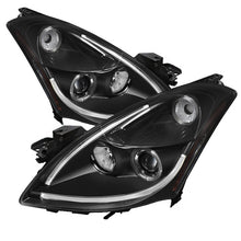 Load image into Gallery viewer, Spyder Nissan Altima 4Dr 10-12 Projector Headlights Light DRL LED Halo Blk PRO-YD-NA104D-LTDRL-BK - Black Ops Auto Works