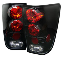 Load image into Gallery viewer, Spyder Nissan Titan 04-14 Euro Style Tail Lights Black ALT-YD-NTI04-BK - Black Ops Auto Works