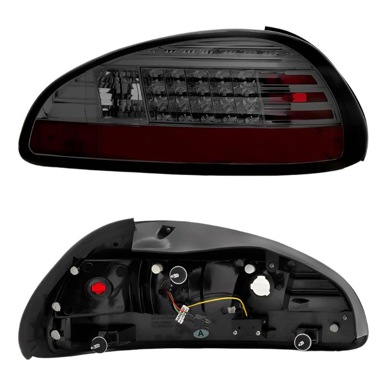 Spyder Pontiac Grand Prix 97-03 LED Tail Lights Smoke ALT-YD-PGP97-LED-SM - Black Ops Auto Works