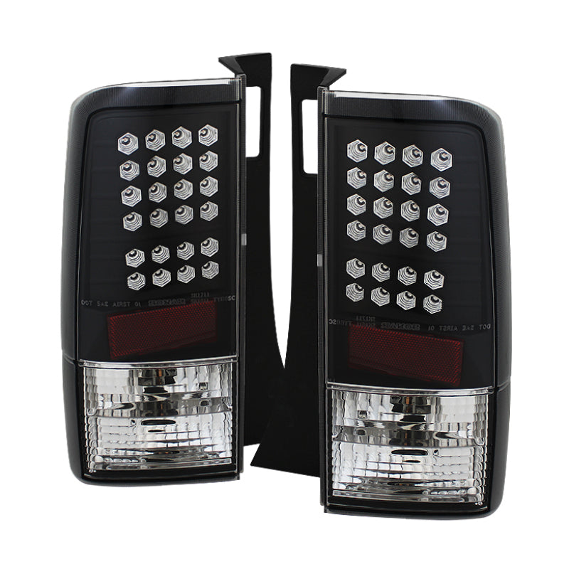 Spyder Scion XB 03-07 LED Tail Lights Black ALT-YD-TSXB03-LED-BK - Black Ops Auto Works