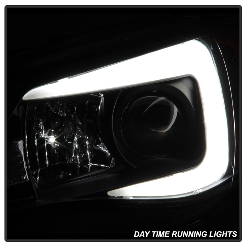 Spyder Subaru WRX 08-09 Projector Headlights - HID Model Only - Black PRO-YD-SWRX08-HID-LBDRL-BK - Black Ops Auto Works
