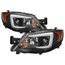 Load image into Gallery viewer, Spyder Subaru WRX 08-09 Projector Headlights - HID Model Only - Black PRO-YD-SWRX08-HID-LBDRL-BK - Black Ops Auto Works