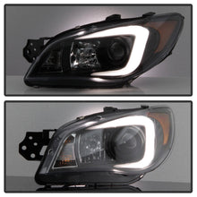 Load image into Gallery viewer, Spyder Subaru WRX 2006-2007 Projector Headlights - Halogen Only - Black PRO-YD-SWRX06-LBDRL-BK - Black Ops Auto Works