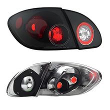 Load image into Gallery viewer, Spyder Toyota Corolla 03-08 Euro Style Tail Lights Black ALT-YD-TC03-BK - Black Ops Auto Works