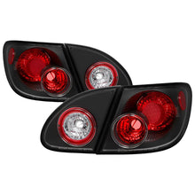 Load image into Gallery viewer, Spyder Toyota Corolla 03-08 Euro Style Tail Lights Black ALT-YD-TC03-BK - Black Ops Auto Works
