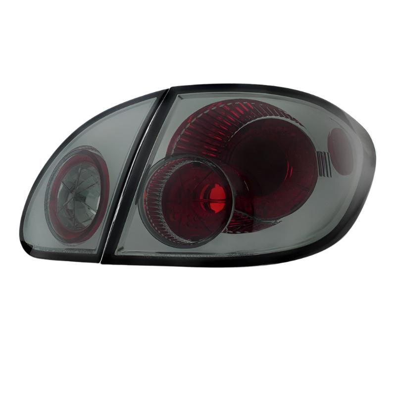 Spyder Toyota Corolla 03-08 Euro Style Tail Lights Smoke ALT-YD-TC03-SM - Black Ops Auto Works