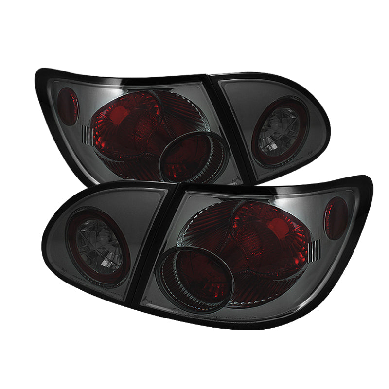 Spyder Toyota Corolla 03-08 Euro Style Tail Lights Smoke ALT-YD-TC03-SM - Black Ops Auto Works