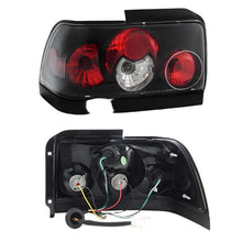Load image into Gallery viewer, Spyder Toyota Corolla 93-97 Euro Style Tail Lights Black ALT-YD-TC93-BK - Black Ops Auto Works