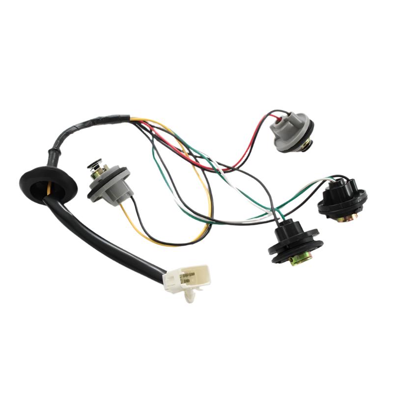 Spyder Toyota Corolla 93-97 Euro Style Tail Lights Black ALT-YD-TC93-BK - Black Ops Auto Works