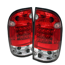 Load image into Gallery viewer, Spyder Toyota Tacoma 01-04 LED Tail Lights Red Clear ALT-YD-TT01-LED-RC - Black Ops Auto Works