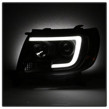 Load image into Gallery viewer, Spyder Toyota Tacoma 05-11 Projector Headlights - Light Bar DRL - Black PRO-YD-TT05V2-LB-BK - Black Ops Auto Works