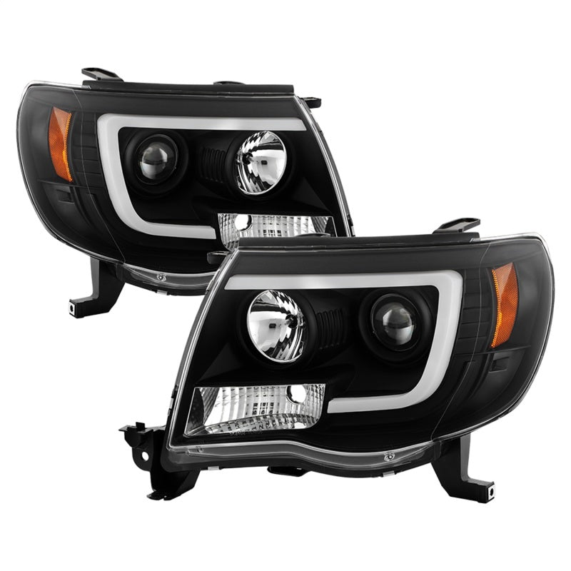 Spyder Toyota Tacoma 05-11 V2 High-Power LED Headlights - Black PRO-YD-TT05PL-BK - Black Ops Auto Works