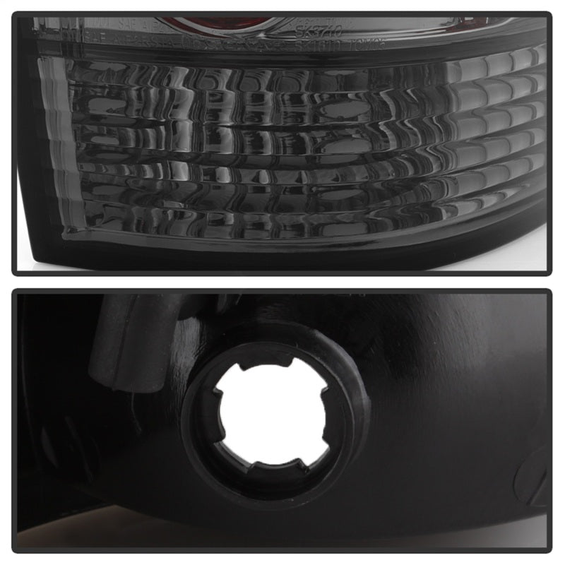Spyder Toyota Tacoma 05-15 Euro Style Tail Lights Smoke ALT-YD-TT05-SM - Black Ops Auto Works