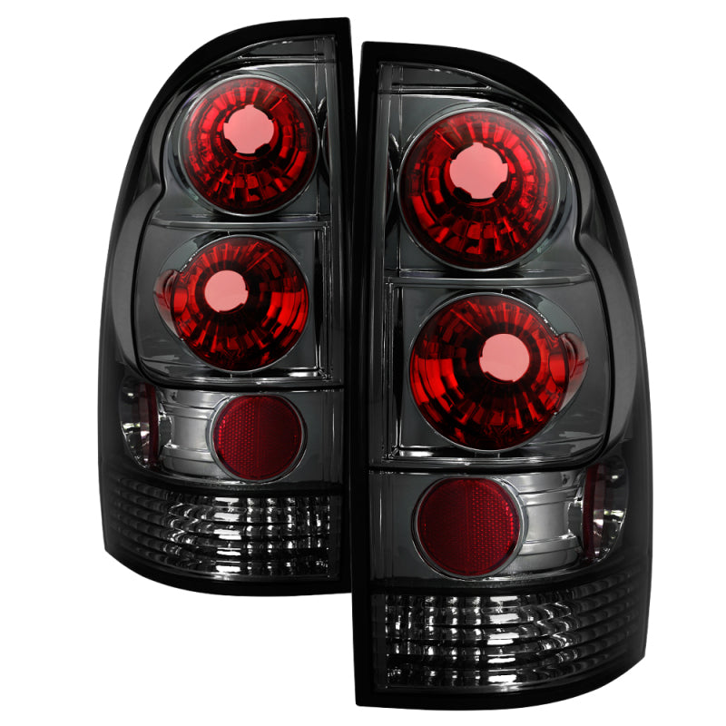 Spyder Toyota Tacoma 05-15 Euro Style Tail Lights Smoke ALT-YD-TT05-SM - Black Ops Auto Works