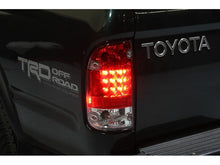 Load image into Gallery viewer, Spyder Toyota Tacoma 95-00 LED Tail Lights Red Clear ALT-YD-TT95-LED-RC - Black Ops Auto Works