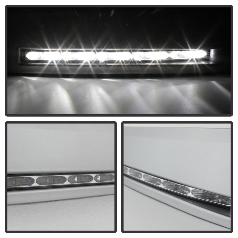 Spyder Toyota Tundra 07-13 Daytime LED Running Lights wo/switch Silver FL-DRL-TTU07-SIL - Black Ops Auto Works