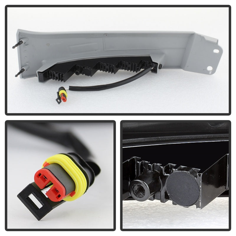 Spyder Toyota Tundra 07-13 Daytime LED Running Lights wo/switch Silver FL-DRL-TTU07-SIL - Black Ops Auto Works