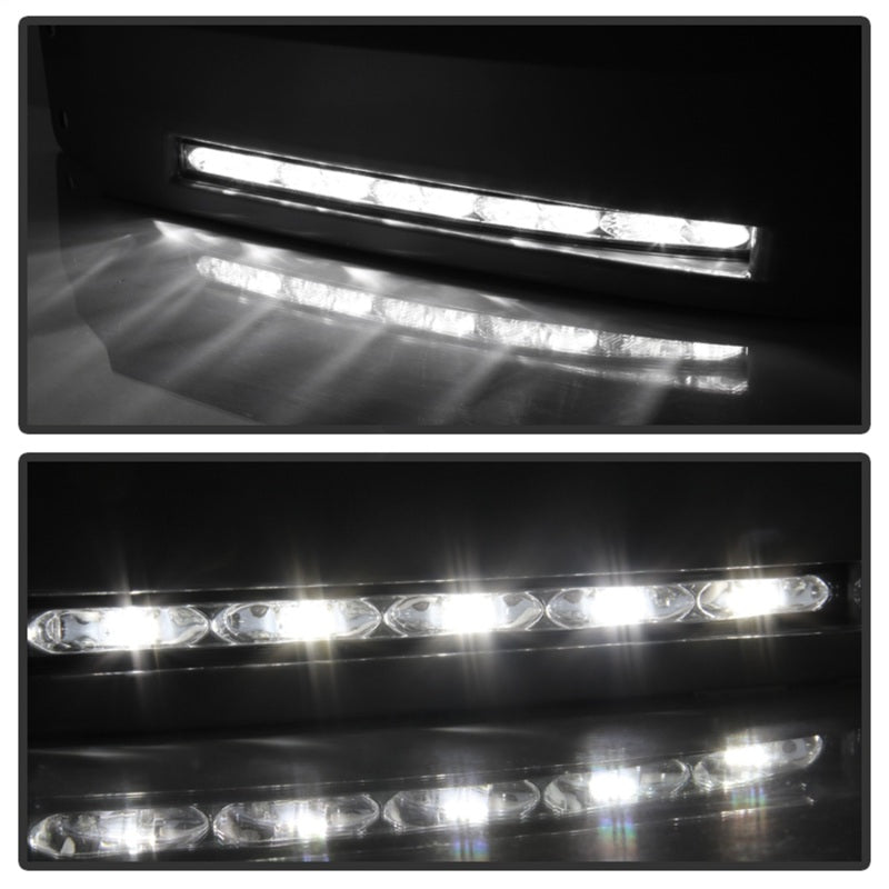 Spyder Toyota Tundra 07-13 Daytime LED Running Lights wo/switch Unpainted FL-DRL-TTU07-PB - Black Ops Auto Works