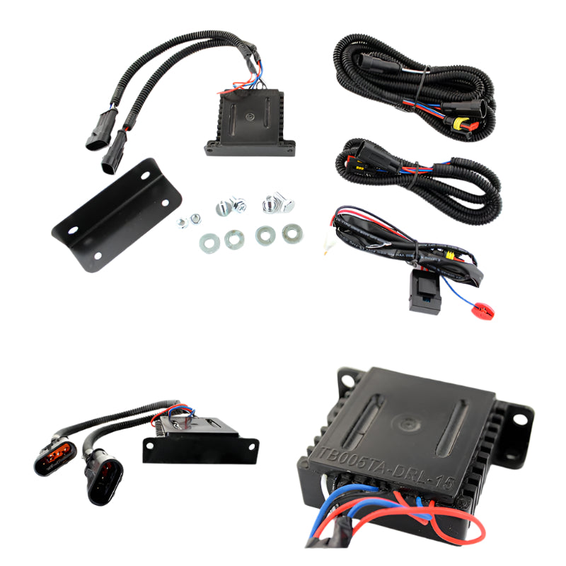 Spyder Toyota Tundra 07-13 Daytime LED Running Lights (XSP-X Model Look)wo/swtch Blk FL-DRL-TTU07-BK - Black Ops Auto Works