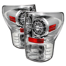 Load image into Gallery viewer, Spyder Toyota Tundra 07-13 LED Tail lights Chrome ALT-YD-TTU07-LED-C - Black Ops Auto Works