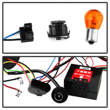 Load image into Gallery viewer, Spyder Volkswagen Golf VII 14-16 Projector Headlights DRL LED Blk Stripe Blk PRO-YD-VG15-BLK-DRL-BK - Black Ops Auto Works