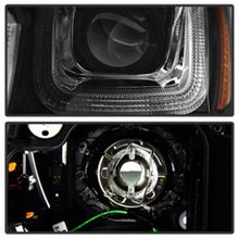 Load image into Gallery viewer, Spyder Volkswagen Golf VII 14-16 Projector Headlights DRL LED Blk Stripe Blk PRO-YD-VG15-BLK-DRL-BK - Black Ops Auto Works