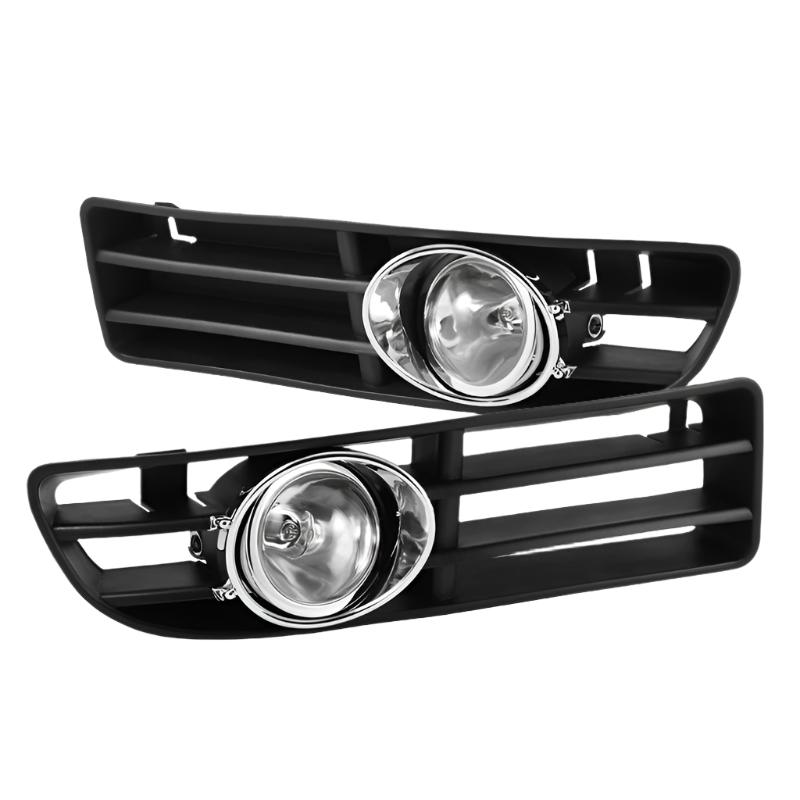 Spyder Volkswagen Jetta 99-05 OEM Fog Lights w/Switch Clear FL-VJ99-C - Black Ops Auto Works