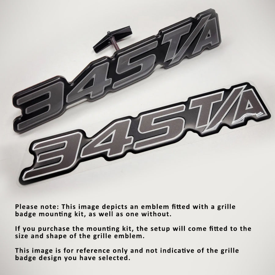 SRT Hawk Head Grille Badge - Black Ops Auto Works