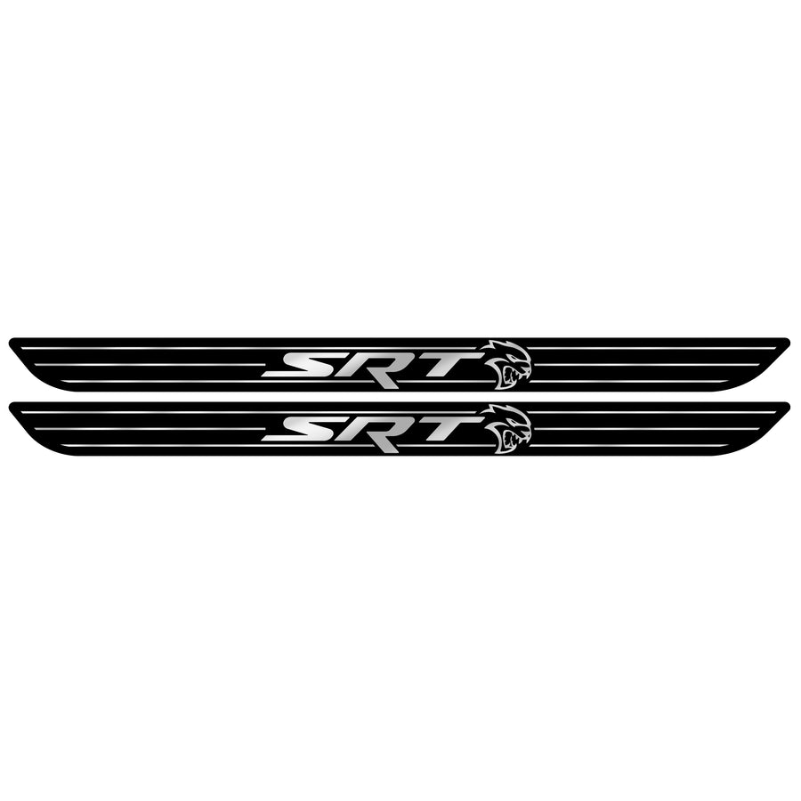 SRT Hellcat Door Sill Appliqué - Black Ops Auto Works