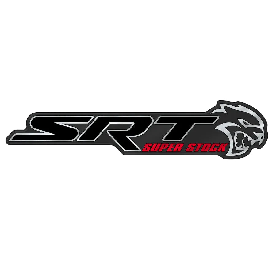 SRT Super Stock Grille Badge-Exterior Trim-Rebadge Design & Graphics