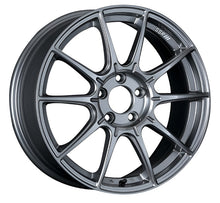 Load image into Gallery viewer, SSR GTX01 17x9 5x100 38mm Offset Dark Silver Wheel - Black Ops Auto Works