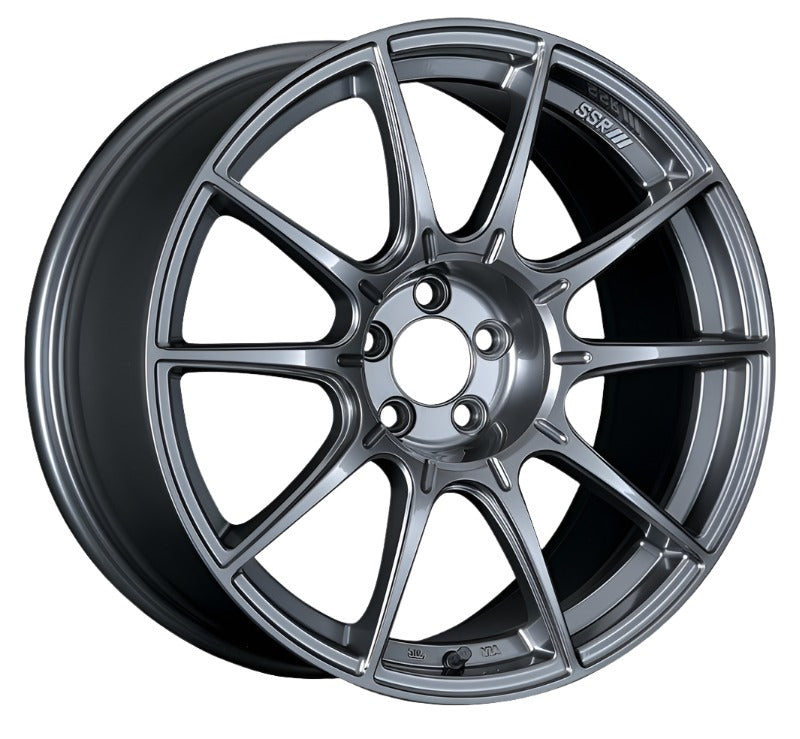 SSR GTX01 17x9 5x114.3 38mm Offset Dark Silver Wheel - Black Ops Auto Works
