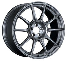 Load image into Gallery viewer, SSR GTX01 18x9.5 5x114.3 40mm Offset Dark Silver Wheel - Black Ops Auto Works