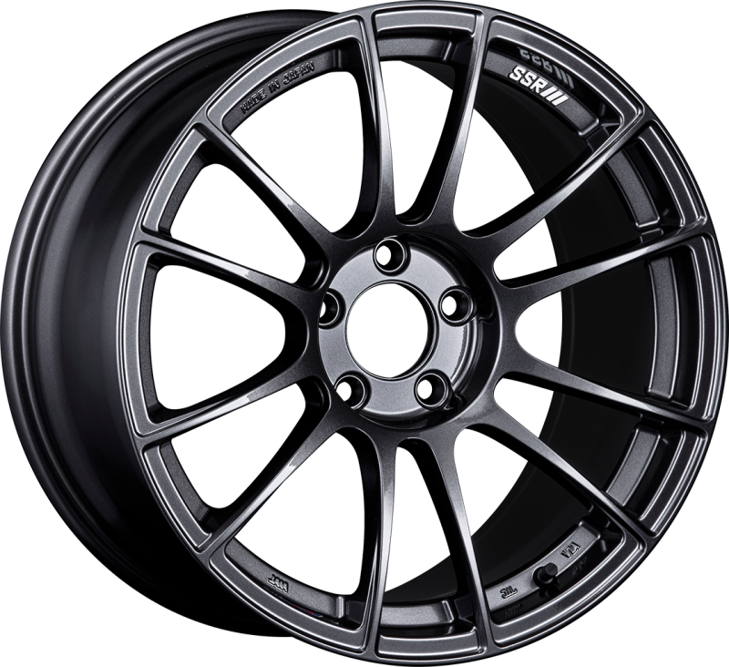 SSR GTX04 18x9.5 5x114.3 22mm Offset Dark Gunmetal Wheel - Black Ops Auto Works