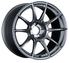 Load image into Gallery viewer, SSR GTX01 18x10.5 5x114.3 15mm Offset Dark Silver Wheel Evo X / G35 / 350z / 370z - SSR XA18105+1505GDK