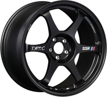 Load image into Gallery viewer, SSR Type-C Forged 18x9.5 +38 5/114.3 Sprint Black Wheel 2003-2021 Nissan 350Z 370Z