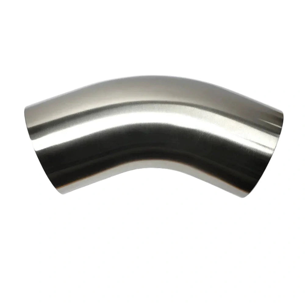 Stainless Bros 1.75in Diameter 1D / 1.75in CLR 45 Degree Bend 16GA/.065in Wall- Leg - Stainless Bros 601-04526-4100