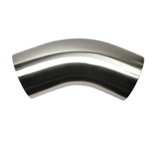 Load image into Gallery viewer, Stainless Bros 1.75in Diameter 1D / 1.75in CLR 45 Degree Bend 16GA/.065in Wall- Leg - Stainless Bros 601-04526-4100