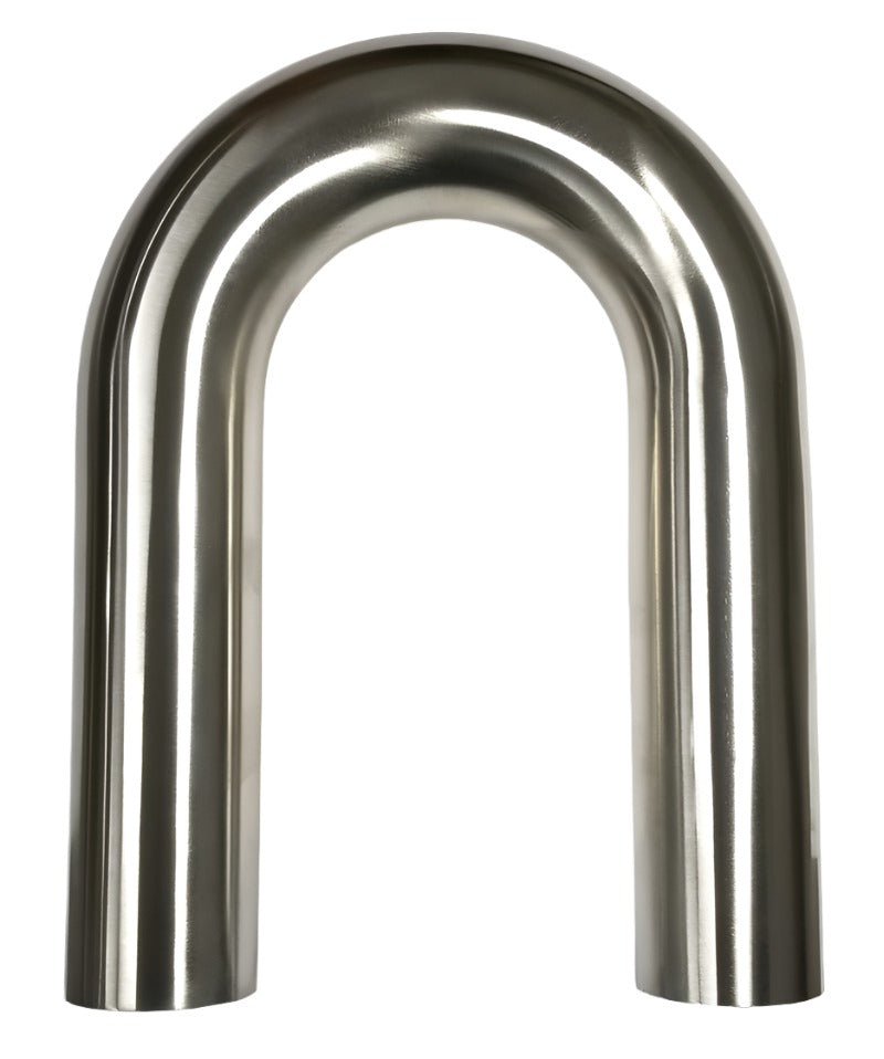 Stainless Bros 1.50in Diameter 1.5D / 2.25in CLR 180 Degree Bend 6in Leg / 6in Leg Mandrel Bend - Black Ops Auto Works