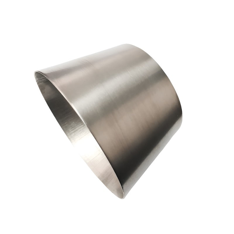 Stainless Bros 2-3/8in OAL 2.0in to 3in 304SS Transition Reducer Cone - Black Ops Auto Works