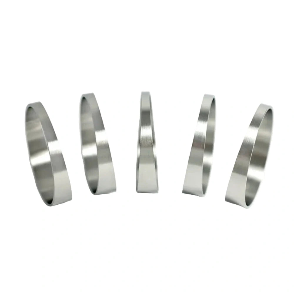 Stainless Bros 2.75in x 1D/2.75in CLR Tight Radius 16 Gauge Pie Cut - 5pk - Stainless Bros 609-07001-0016