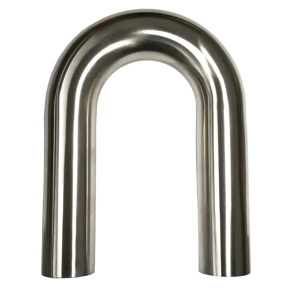 Stainless Bros 2.25in Diameter 1.5D / 3.375in CLR 180 Degree Bend 6in Leg / 6in Leg Mandrel Bend Stainless Bros STB601-05796-1150