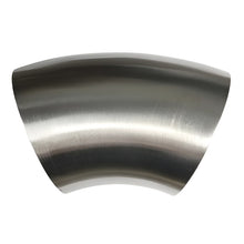 Load image into Gallery viewer, Stainless Bros 2.50in Diameter 1.5D / 3.75in CLR 45 Degree Bend No Leg Mandrel Bend - Black Ops Auto Works