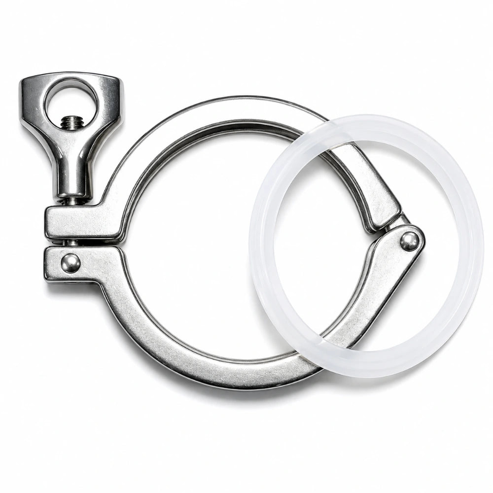Stainless Bros 3.0in Stainless Steel Fit Up clamp - Stainless Bros 619-07600-0100