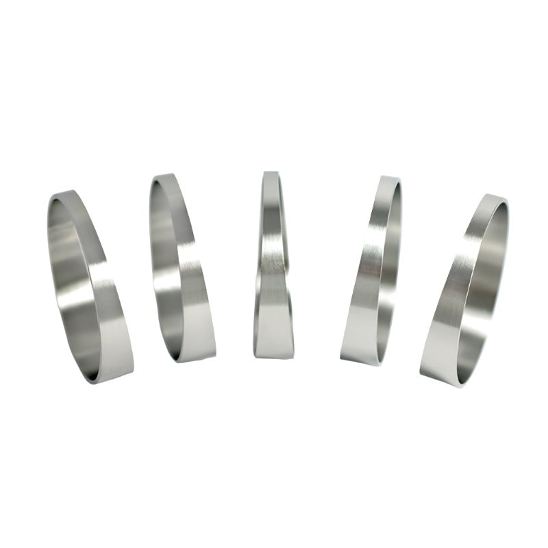 Stainless Bros 3.0in x 1D/3in CLR Tight Radius 16 Gauge Pie Cut - 5pk - Black Ops Auto Works