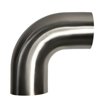 Load image into Gallery viewer, Stainless Bros 3.5in Diameter 1D / 3.5in CLR 90 Degree Bend w/ Leg - Black Ops Auto Works