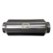 Load image into Gallery viewer, Stainless Bros 3in x 12.0in OAL Lightweight Muffler - Matte Finish - Black Ops Auto Works